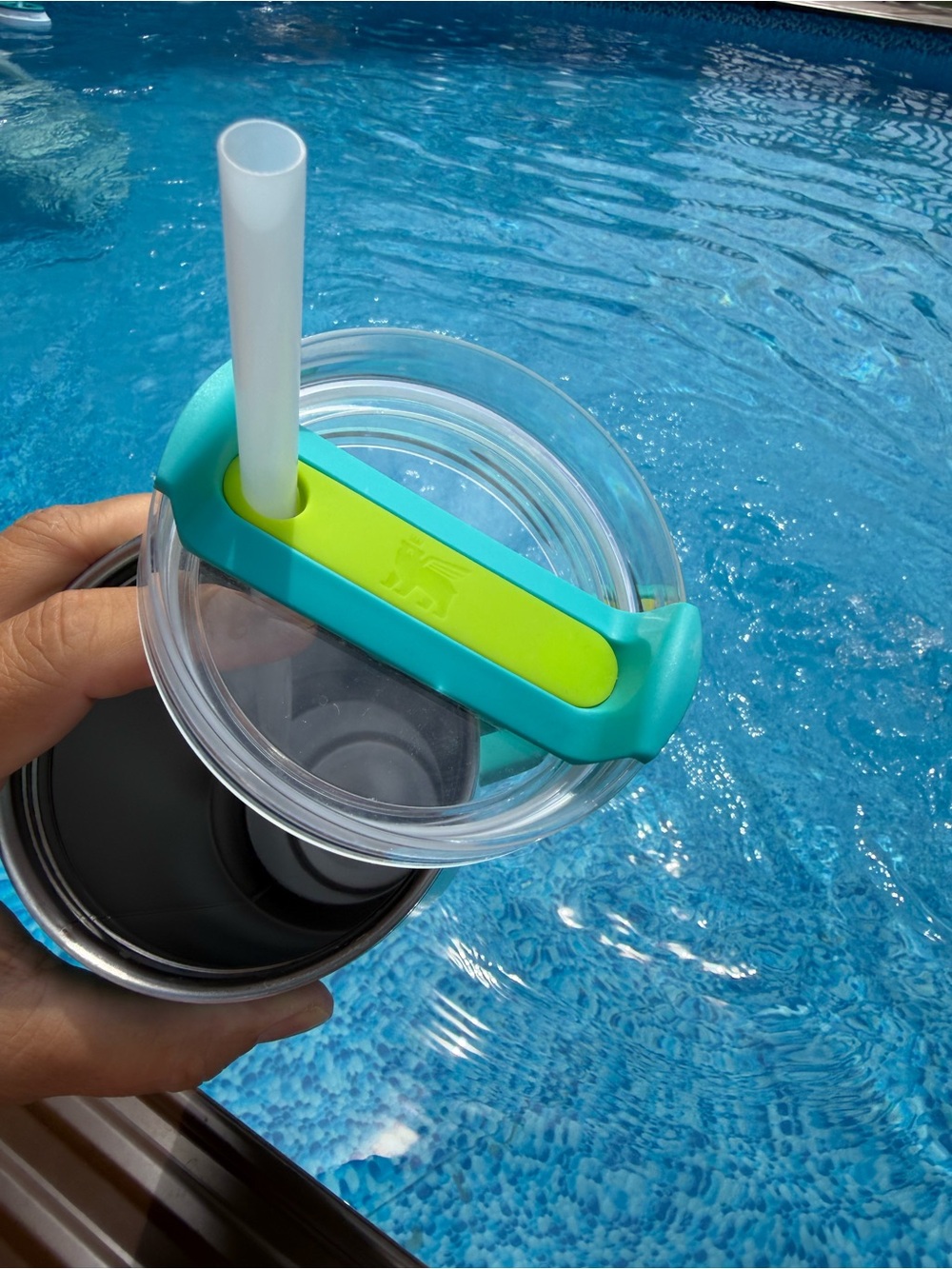 STANLEY Quencher 40oz Travel Tumbler Cup Teal and Lime Lid Make OFFER - Picture 10 of 14